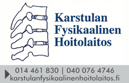 Karstulan Fysikaalinen Hoitolaitos Ay / Tarja & Mikke Lahdenvesi logo